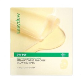 Easydew Mela Be Toning Ampoule Glow Gel Mask 30g 4 sheets / 이지듀 멜라 비 토닝 앰플 글로우 겔 마스크 30g 4매