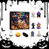 Halloween Favor Advent Calendar 24 Days Resin Miniatures