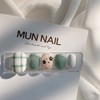 MunNail Baby Flower Nail Tips - Short Oval / MunNail