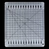 Yieidui 1 Piece 5 in 1 Quilt Cutting Ruler Charming