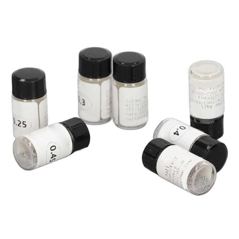 7 Bottles Tin Solder Ball BGA Reballing Soldering Heat Universal
