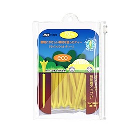 ライト(LITE) ゴルフ ティー ライトバイオティー70mm T-273 イエロー