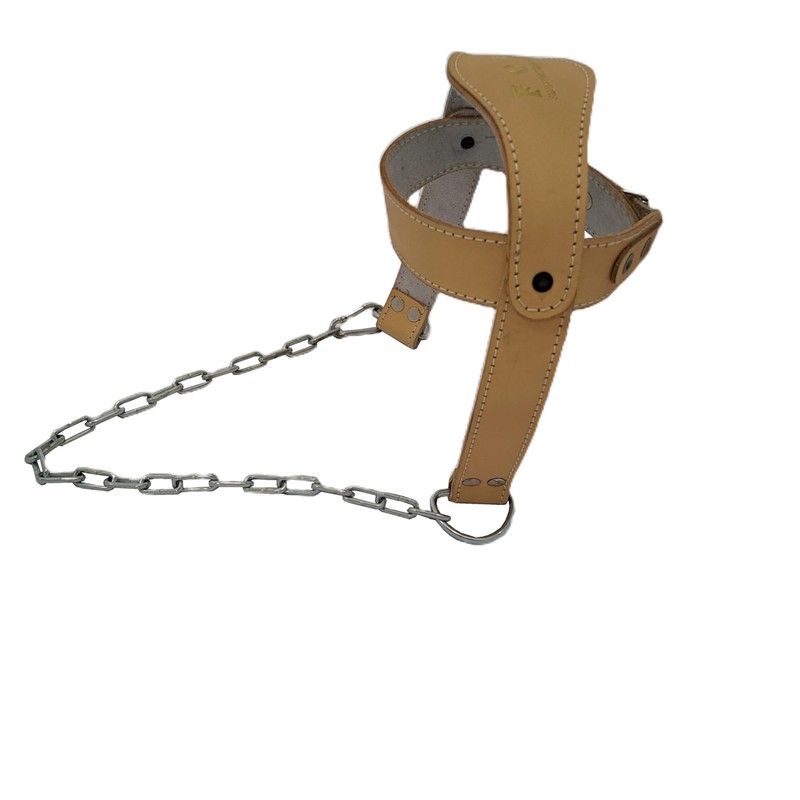 Force of Habit Head Harness Leather 24" Steel Chain Roller
