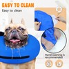Toptakeit Squeeze Inflatable Dog Cone Collar for After Surgery, Soft