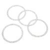 4PCS Bling Car Speaker Cover Vehicle Door Audio Speaker Reflective