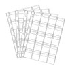 20 Pocket Coin Pages, 10 Sheets Plastic Coin Holders Stamp