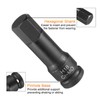 sourcing map 18mm Hex Impact Bit Socket H18 1/2" CR-MO