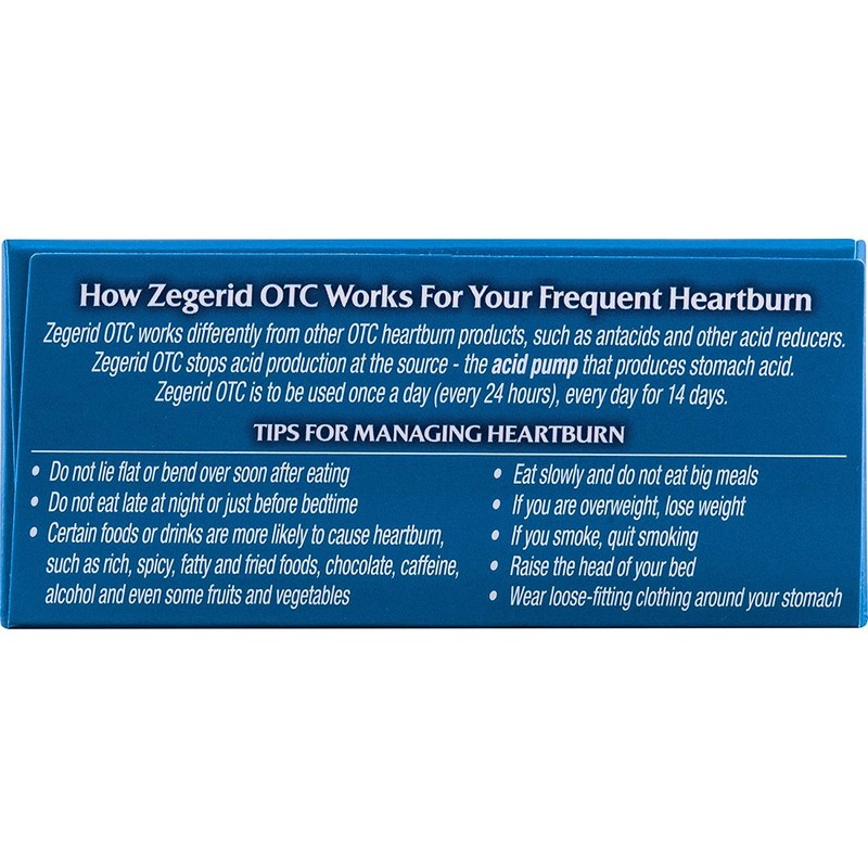 Zegerid OTC Capsules 14 Capsules (Pack of 4)