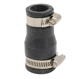 Air Aqua Flexible Rubber Reducer, Reducing Sleeve, Pipe Connector for PVC Pipe, Flexible Sleeve, Rubber Sleeve, Reducer, Cuff, Pool Connection, Reducer (32 x 25 mm)