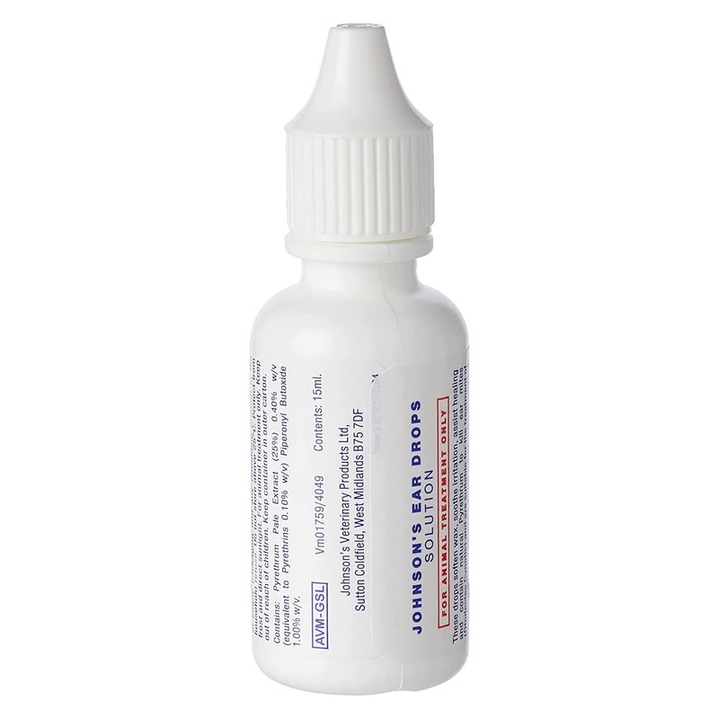 Jvp Dog & Cat Ear Drops 15ml