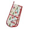Christmas Textiles - Tis the Season Recycled Double Oven Glove