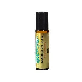 Amber Clear Perfume Oil - 100% Pure Premium Quality Perfume Oil (10ML ROLLER BOTTLE)