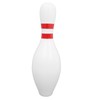 ULTNICE White Bowling Shaped Piggy Bank - Creative Unbreakable Coin