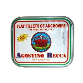 Agostino Recca Anchovies Fillet in Oil - 25 oz