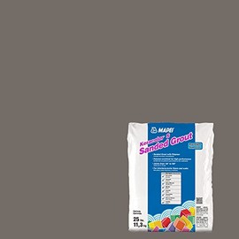 MAPEI Keracolor S Gray Cementitious Sanded Powder Grout - 25LB Bag