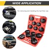 Acymner 15PCS Oil Filter Cap Wrench Tool | Universal Oil