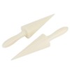 2PCS Waffle Cone Roller, Egg Roll Pizzelle Roller Plastic Cone