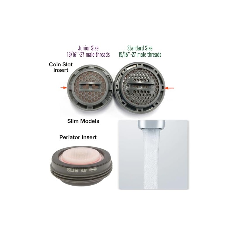 Neoperl Slim Faucet Key Pack Install Coin & Perlator Aerator