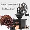 Coffee Grinder,Wooden Coffee Bean Grinder Manual Coffee Grinder Roller, Antique