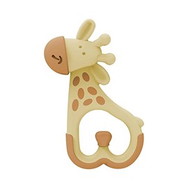 Dr. Brown's Ridgees Jirafa, Mordedor de bebé, diseñado por un dentista pediátrico, sin BPA, 3 m +