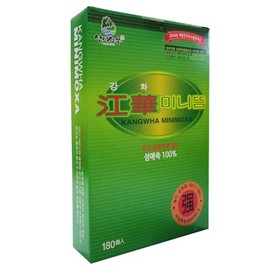 Minecook Kanghwa Mini Moxa, Herb Stick Roll_180 pcs per Box (Red(Strong))
