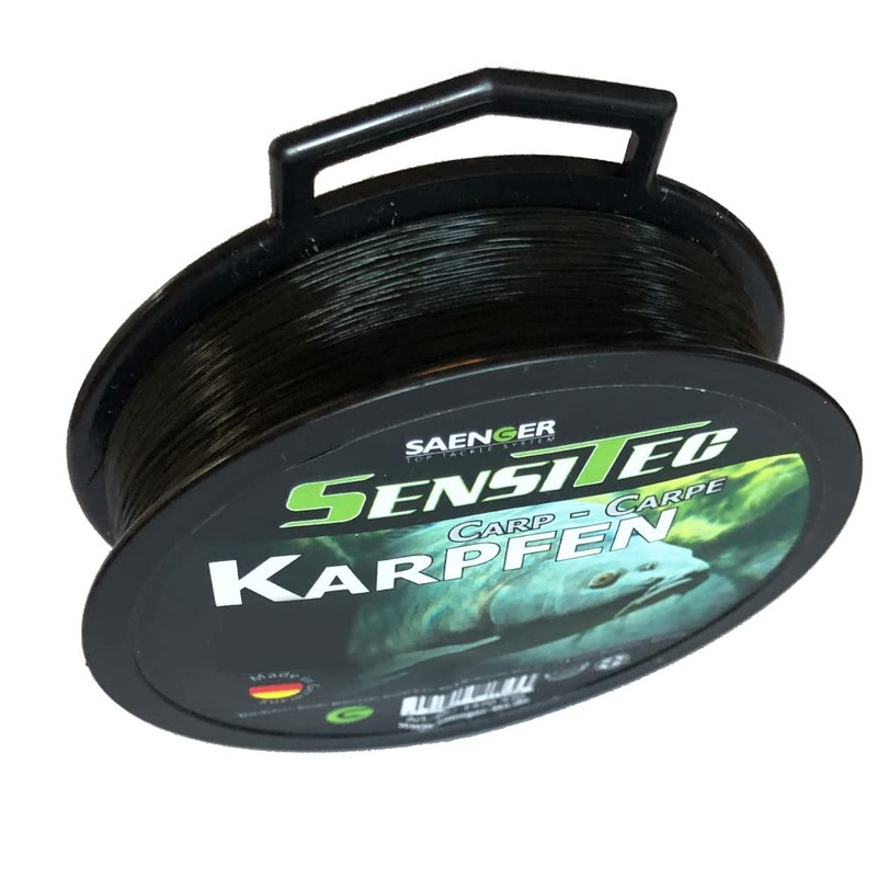 Sensitec Monofilie Nylon Fishing Line, 400 m, Target Fishing Line,