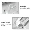 Crystal Vases Can be Tilted,Living Room, Dining Table Centerpieces Decor,