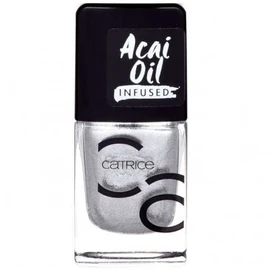 CATRICE ICONAILS Gel Lacquer, Gel Polish, Nail Polish, No. 81 Metal Speaks Louder Than Words, Silver, Long-Lasting, Shiny, Acetone, Vegan, Microplastic Particles Free (10.5 ml)