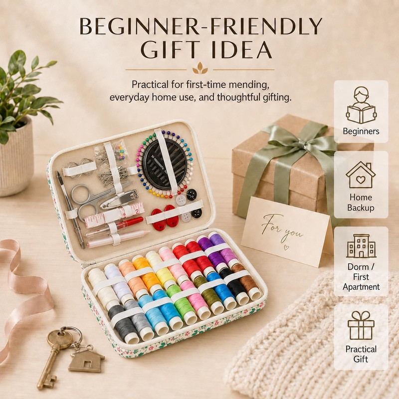 Saiveina Sewing Kit, Sewing Kit for Adults, Mini Sewing Kits