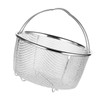 Steamer Basket, Mesh Steamer Basket Stainless Steel Mesh Net Strainer
