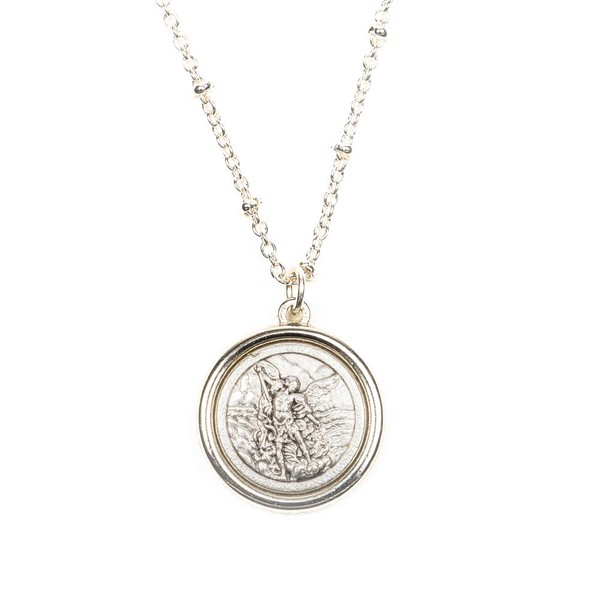 My Saint My Hero Protection Armor of Faith Necklace -