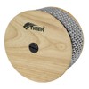 TIGER CAB14-NT Large Wooden Cabasa/Afuche - Steel Beads - Shaker