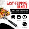 Shizzo High Quality Grilling Value Set With Basket Brush Gloves