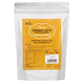 Sweet Revolution Organic Turmeric Latte with Black Pepper Barista Blend 500g catering pack. Gluten Free, Dairy Free, Refined Sugar-Free.