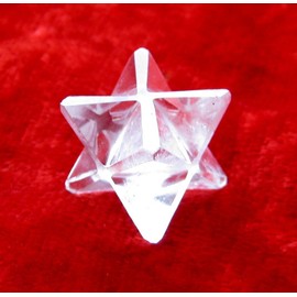 CRYSTAL MIRACLE EXCELLENT CLEAR QUARTZ MERKABA STAR CRYSTAL HEALING POSITIVE ENERGY MEN WOMEN GIFT METAPHYSICAL GEMSTONE PEACE HEALTH WEALTH REIKI FENG SHUI SUCCESS MEDITATION