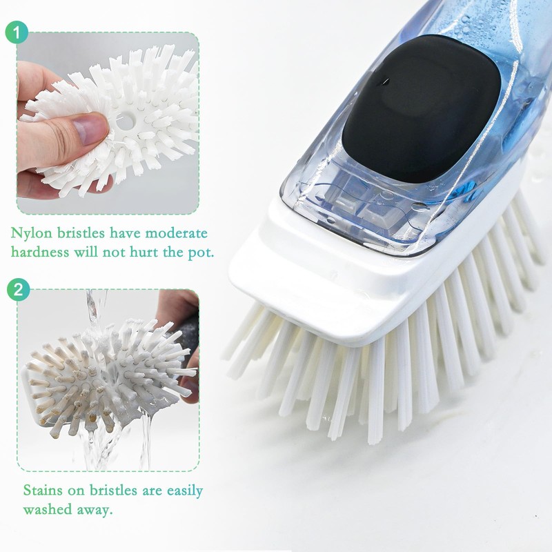 New Brush Refills for OXO New Soap Dispensing Dish Brush