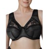 Sermija Women's Comfortable Bra with Underwire - Soft Moisture Regulating