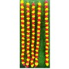 Artificial Flower Marigold Flower Garland 5 String Party Genda phool