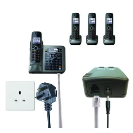New XLink BT HD (One CELL Wideband Audio) for UK. Bluetooth Telephone to Mobile adaptor.