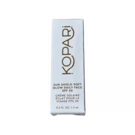 Kopari, Sunscreen Sun Shield Soft Glow Daily Face SPF 30, 0.2oz/5ml