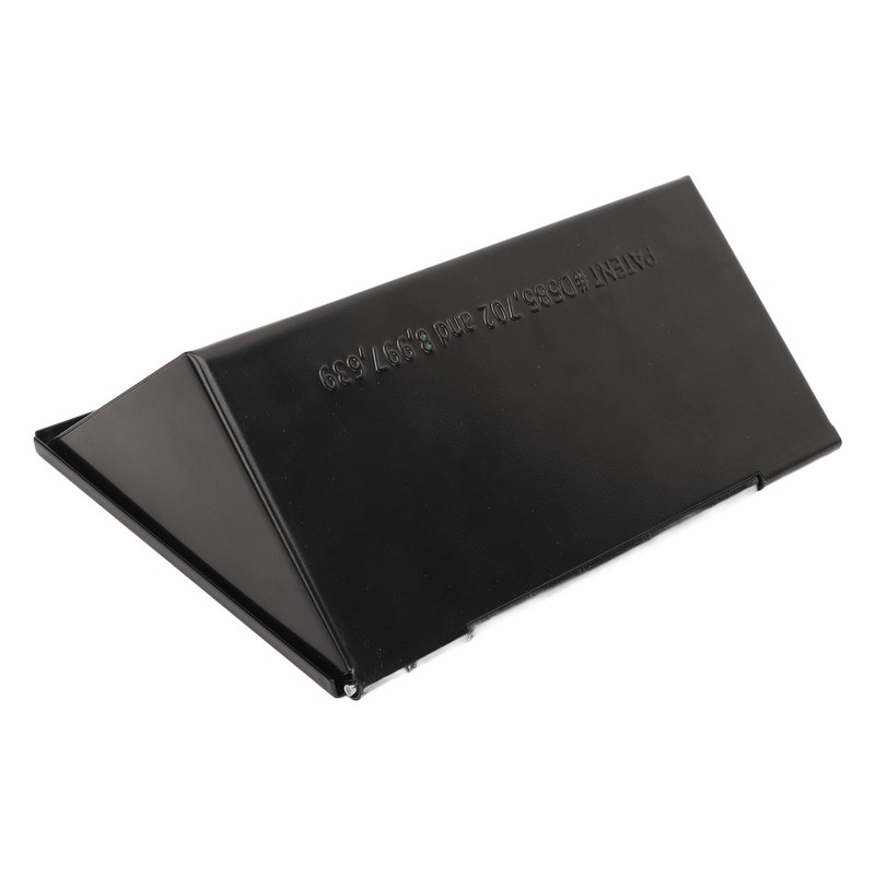 Smoker Box Black V Shape Stainless Steel Anti Stick Large