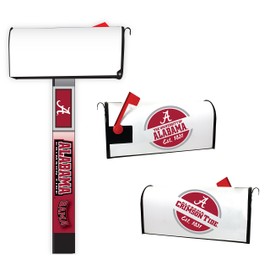 Magnetic Mailbox Cover 2-Pack Mailbox Post Cover Officially Licensed Collegiate Product