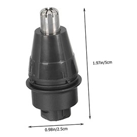 3pcs Nose Hair Trimmer Replacement Heads for Men Durable Construction Easy to Install and with Electric Nose Hair Removers Hygienic Grooming Tool Accessories