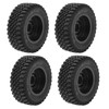 4pcs Professional Plastic Rubber Tire RC Accessory Upgrade Parts Fit