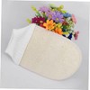 WOONEKY Daily Use Loofah Sponge Pads Natural Sponge for Exfoliating