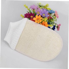 WOONEKY Daily Use Loofah Sponge Pads Natural Sponge for Exfoliating Cleansing