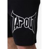 Tapout Men's Lifestyle Basic Shorts, black / white