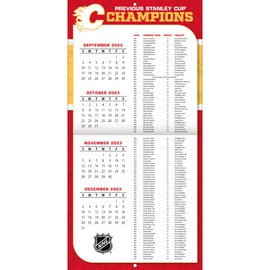 TURNER SPORTS Calgary Flames 2024 12X12 Team Wall Calendar (24998011934)