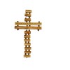 Olive Wood Father in Heaven Lord's Prayer Hanging Cross by