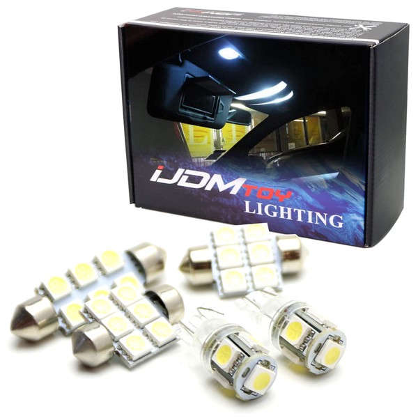 iJDMTOY Premium SMD LED Lights Interior Package Combo Compatible with